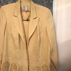 Ladies 2-pc Embellished Church Suit